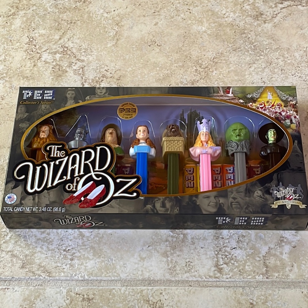 Vtg Wizard of Oz Pez Dispenser Set